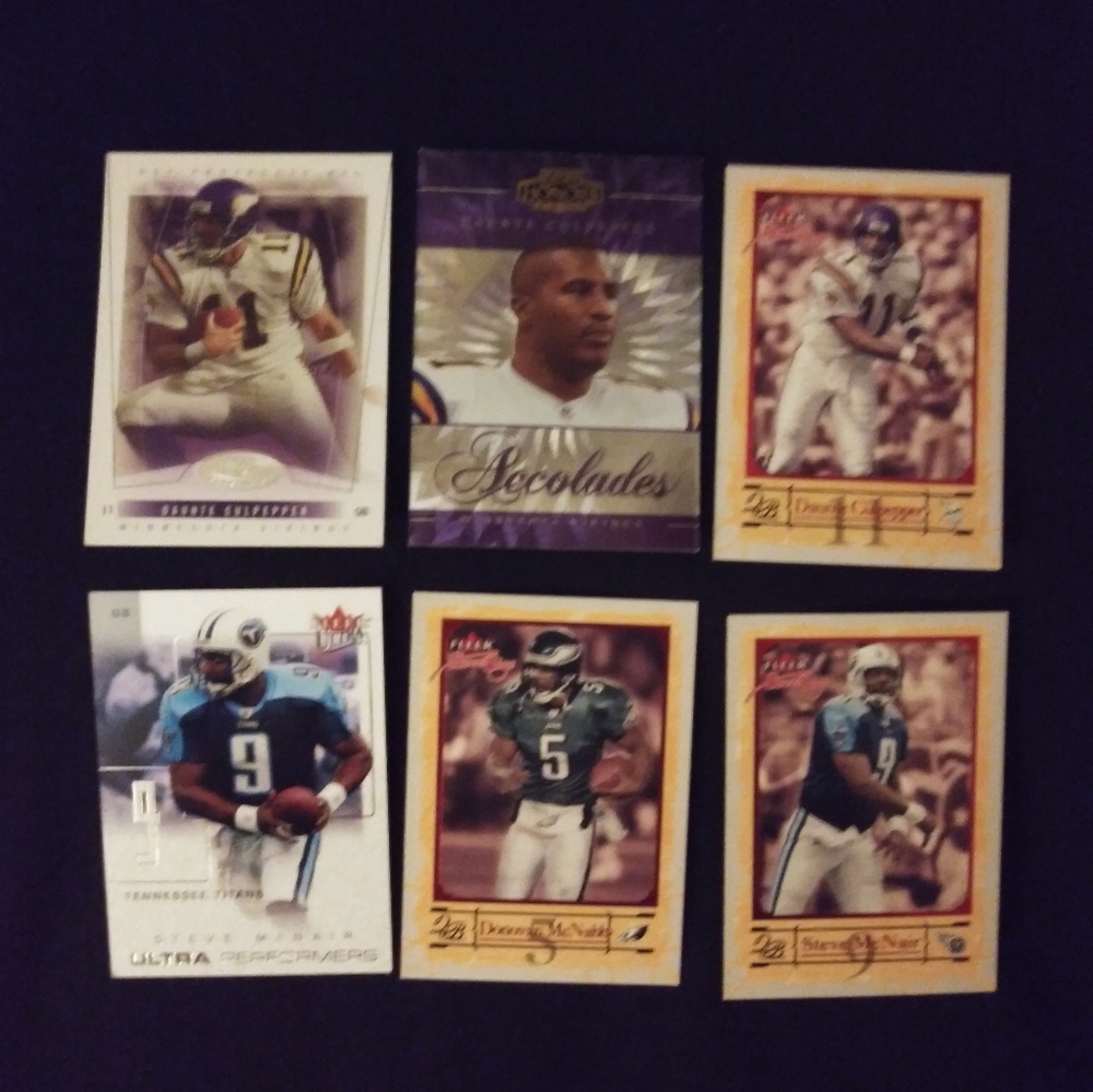 6 NFL Cards